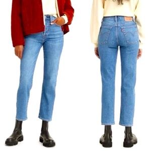 Levi’s Wedgie High Rise Crop